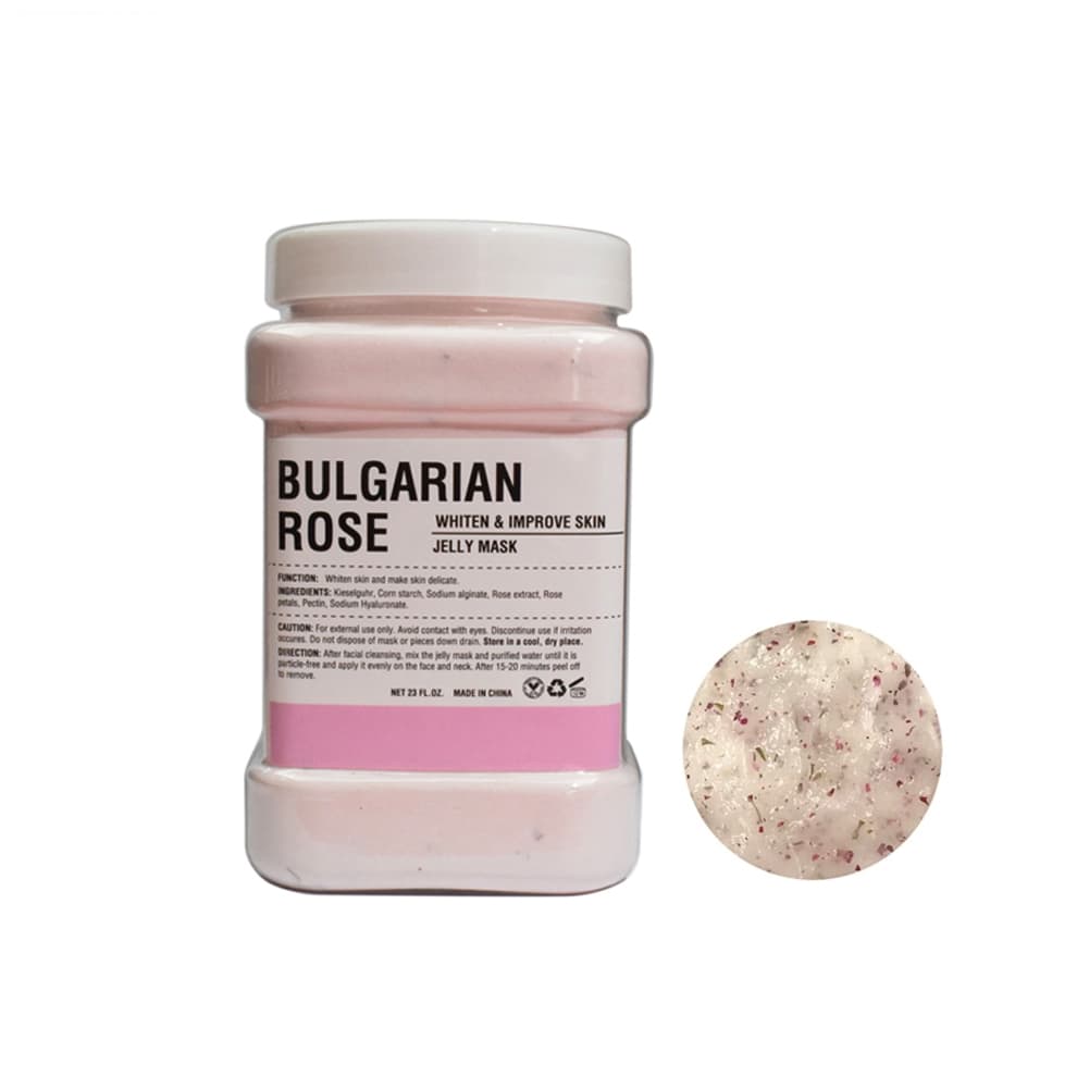 ماسک هیدروژلی گل رز حجم 600 گرم Bulgarian rose — تصویر ۳
