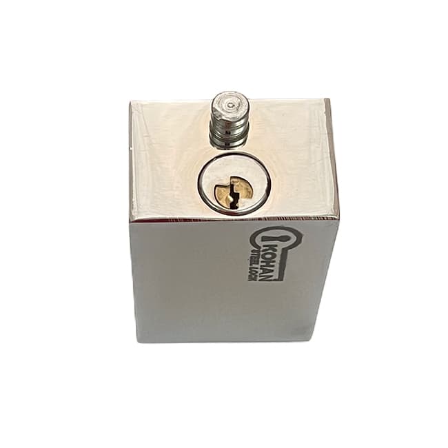 قفل کهن مدل گاردار کلید دوشیار پله کد 95 — تصویر ۵