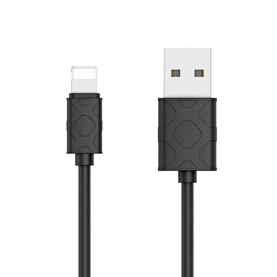 کابل شارژ USB به لایتنینگ باسئوس مدل CALUN-01/02 – طول ۱ متر