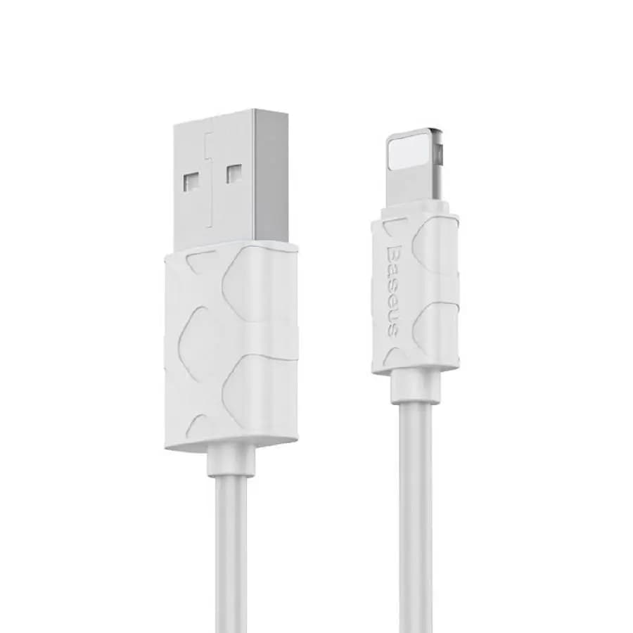 کابل شارژ USB به لایتنینگ باسئوس مدل CALUN-01/02 – طول ۱ متر — تصویر ۶