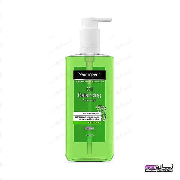 ژل شستشو صورت نوتروژینا NEUTROGENA OIL BALANCING حجم200ml اصل