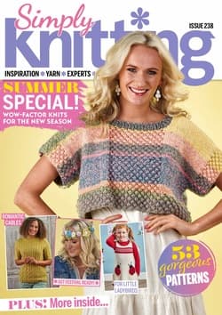 مجله Simply Knitting؛ ژوئن 2023