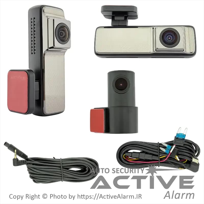 دوربین ثبت وقایع DashCam خودرو مدل V8-C-WiFi دو دوربین