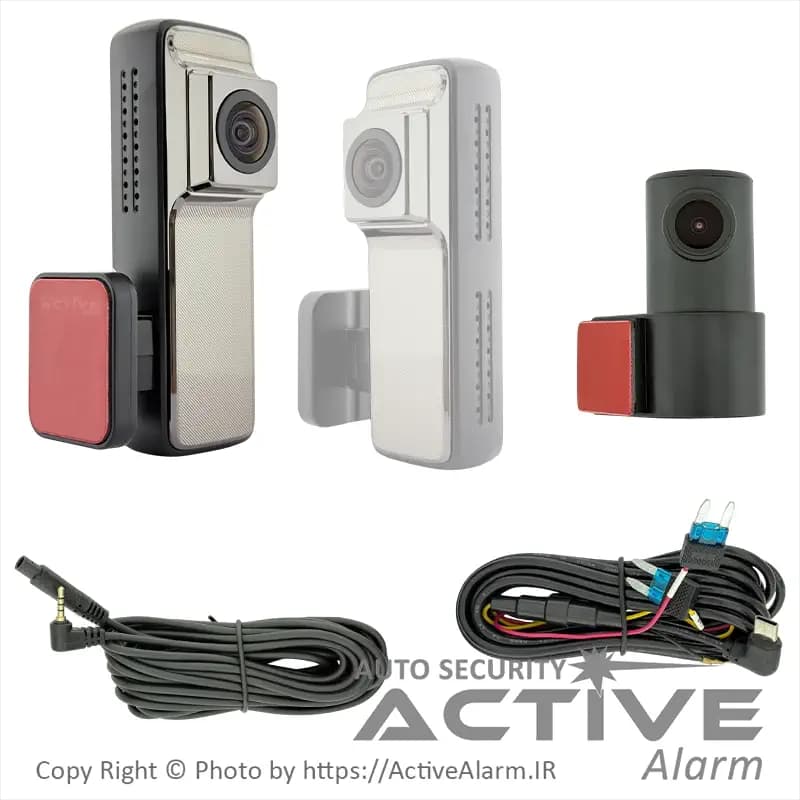 دوربین ثبت وقایع DashCam خودرو مدل V8-C-WiFi دو دوربین — تصویر ۲