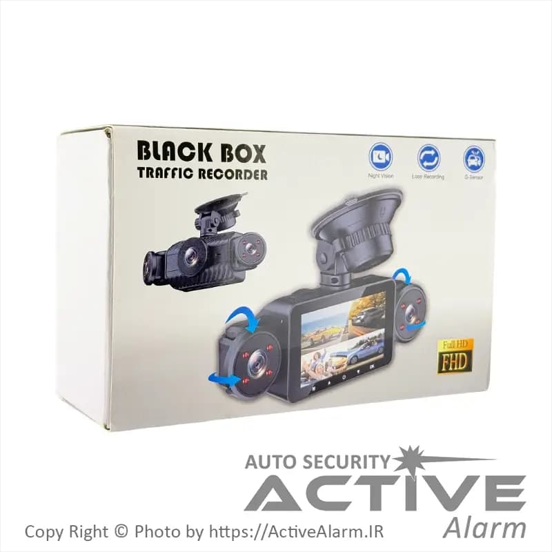 دوربین ثبت وقایع BlackBox مدل S8-WiFi چهار دوربین FHD — تصویر ۵