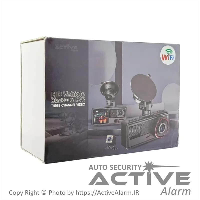 دوربین ثبت وقایع BlackBox مدل M9-FHD-WiFi سه دوربین — تصویر ۵