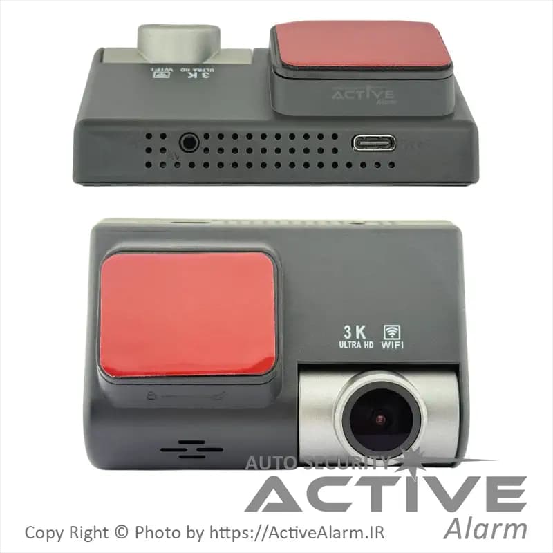 دوربین ثبت وقایع DashCam مدل A800-Pro دو دوربین — تصویر ۲