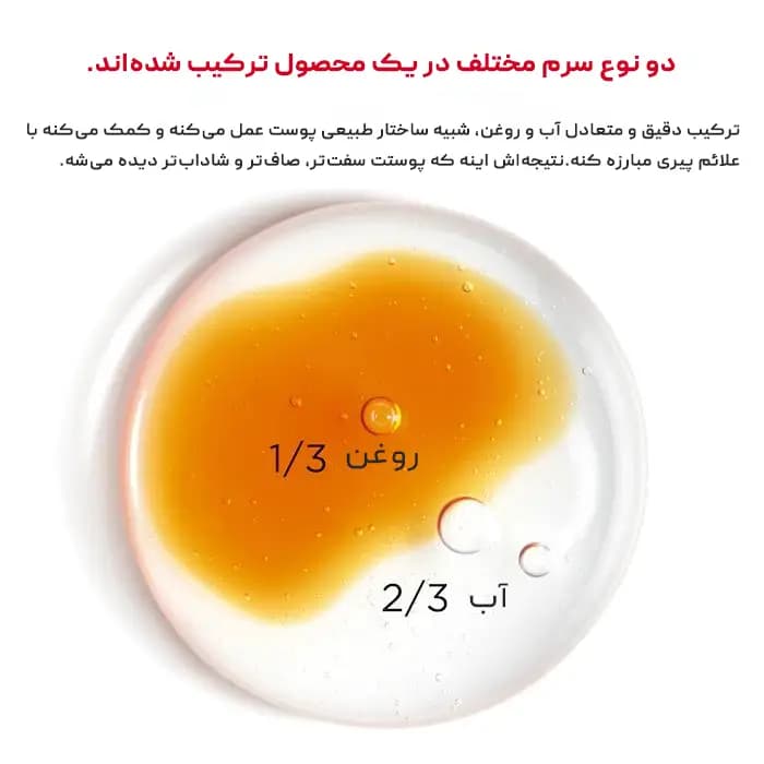 دابل سرم کلارنس ۵۰ میل CLARINS DOUBLE SERUM — تصویر ۳