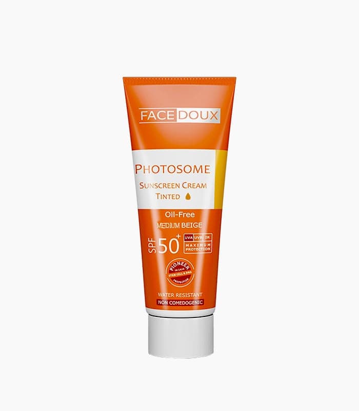 کرم ضد آفتاب پوست چرب Spf50 فیس دوکس — تصویر ۲