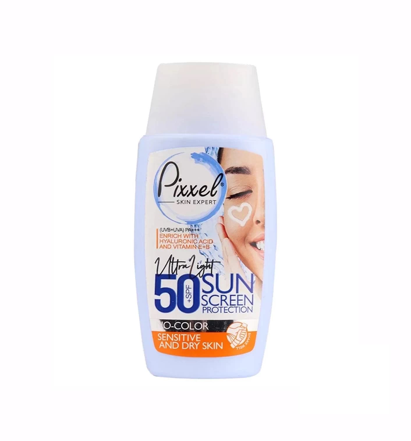 کرم ضد آفتاب پوست خشک و حساس +SPF50 پیکسل