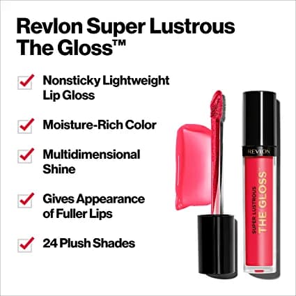 لیپ گلاس سوپر براق رولون REVLON COLOR CHARGE Super Lustrous Lip gloss — تصویر ۵