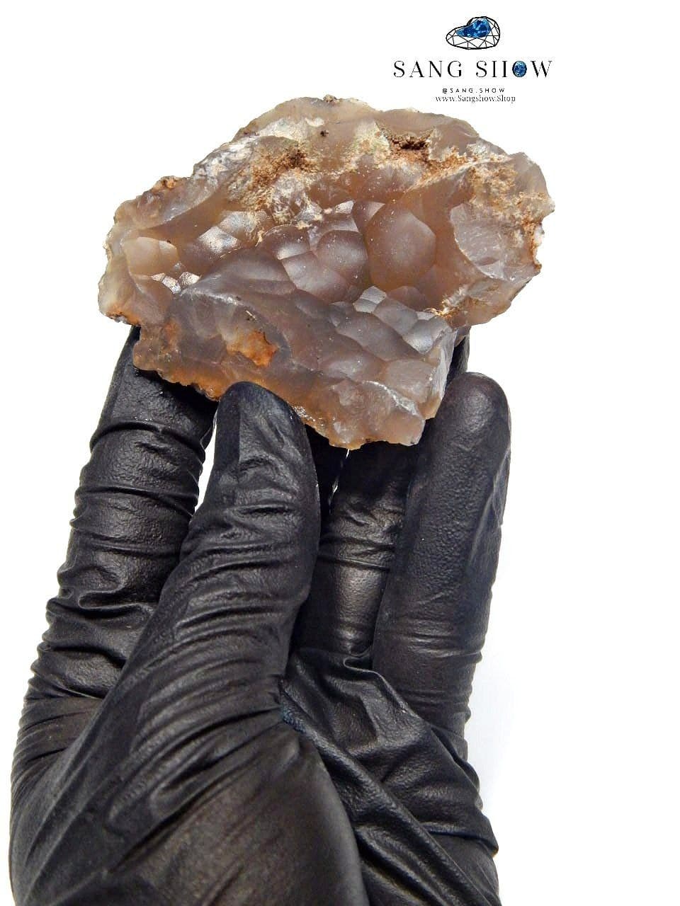 کارنلین حبابی کلاس جهانی و انحصاری نمونه استثنایی و اصل و معدنی S1555 — تصویر ۵