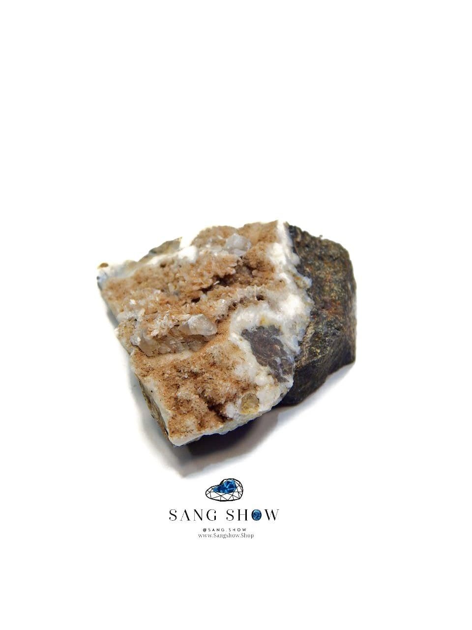 سنگ راف استیلبیت زیبا نمونه استثنایی و اصل و معدنی S1528 — تصویر ۳