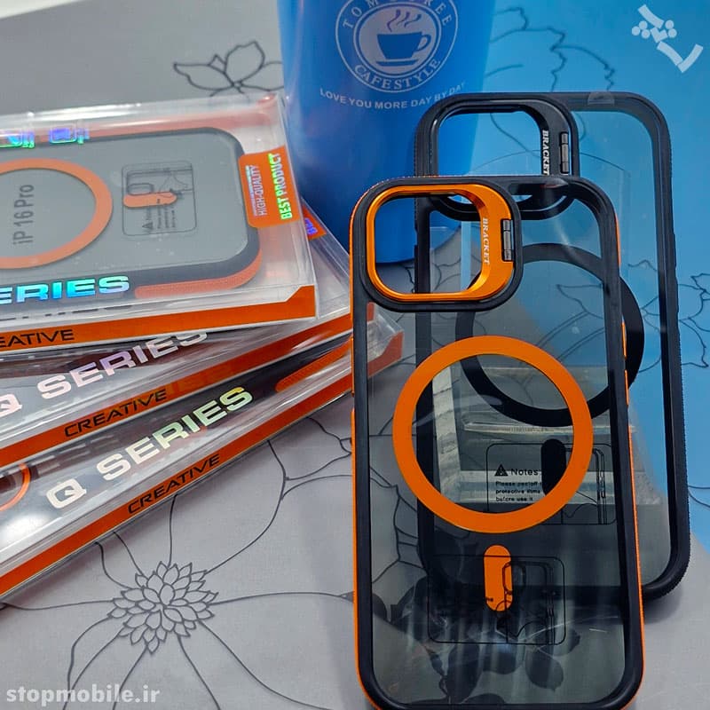قاب آیفون 17 پرو – IPHONE 17 Pro مدل مگ سیف دار مات برند Q SERIES — تصویر ۳