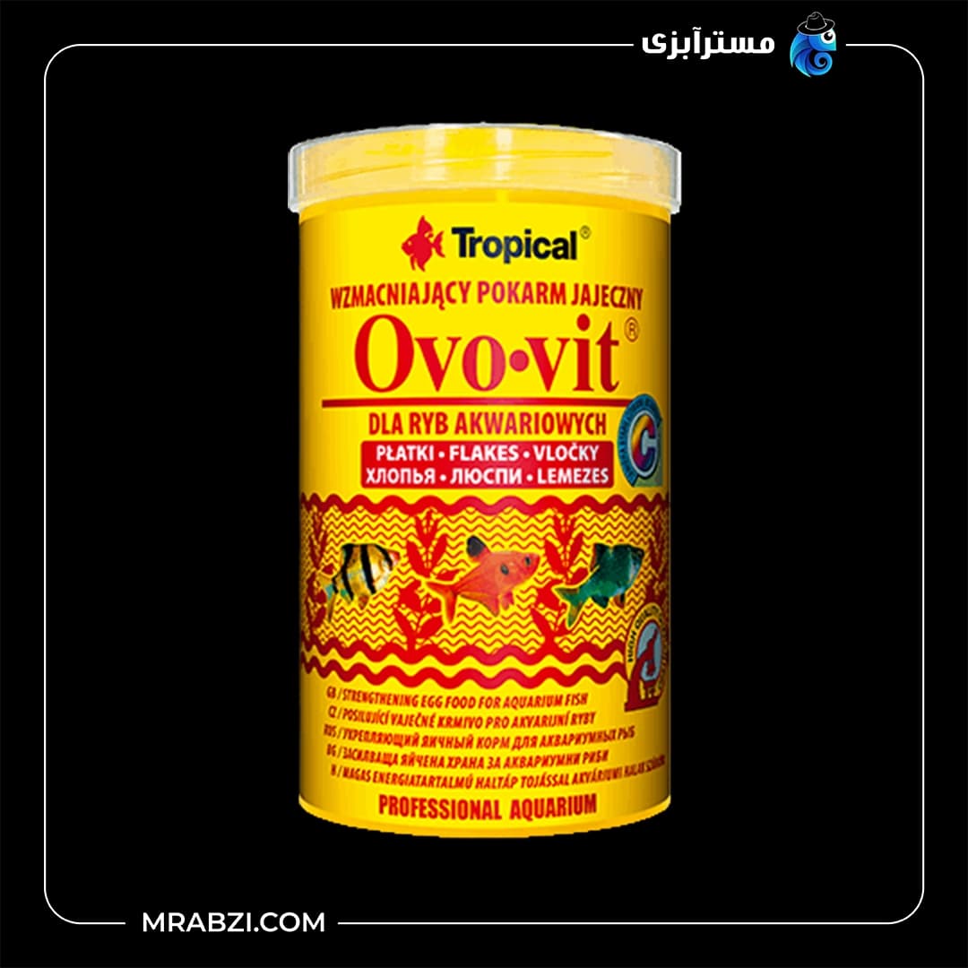 غذای ماهی تروپیکال مدل Ovo-Vit