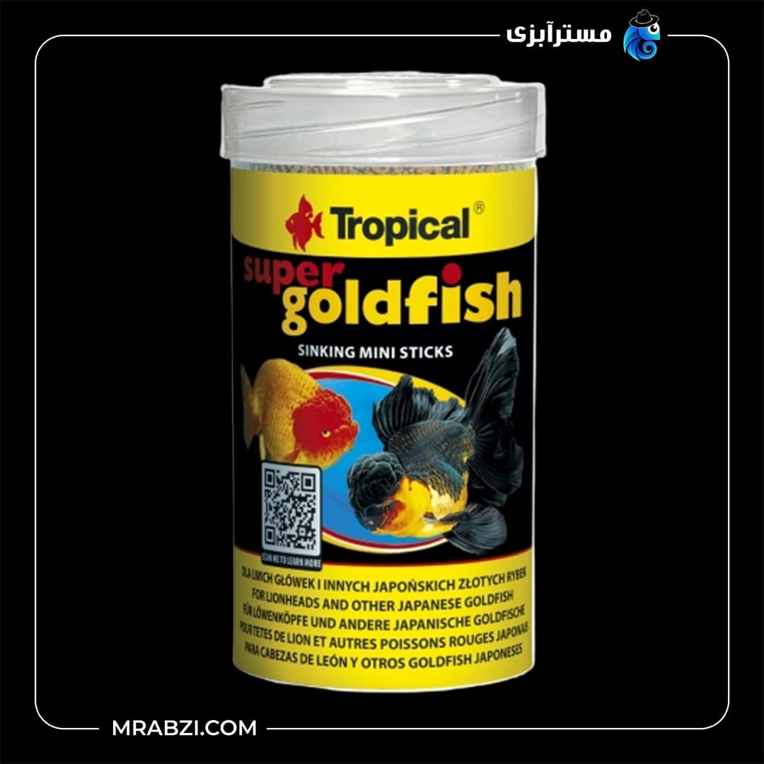 غذای ماهی تروپیکال مدل Super Goldfish Mini Sticks