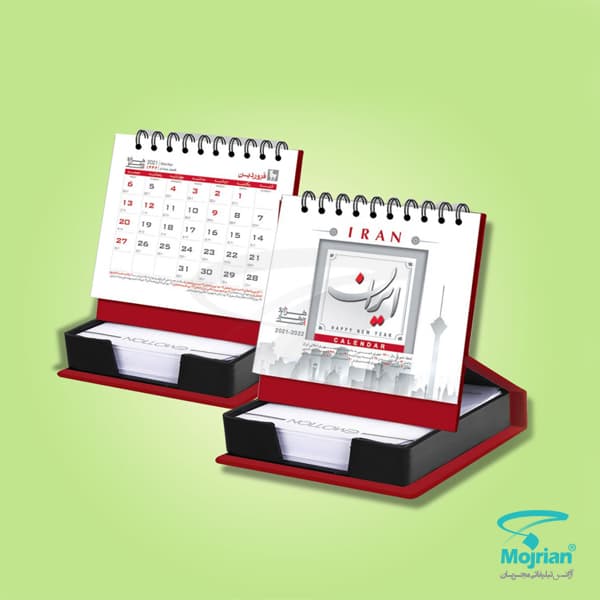 تقویم رومیزی یادداشت دار O66