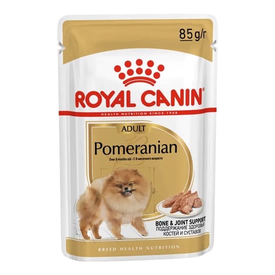 پوچ سگ پامرانین رویال کنین – Royal Canin Pomeranian Adult Wet Food