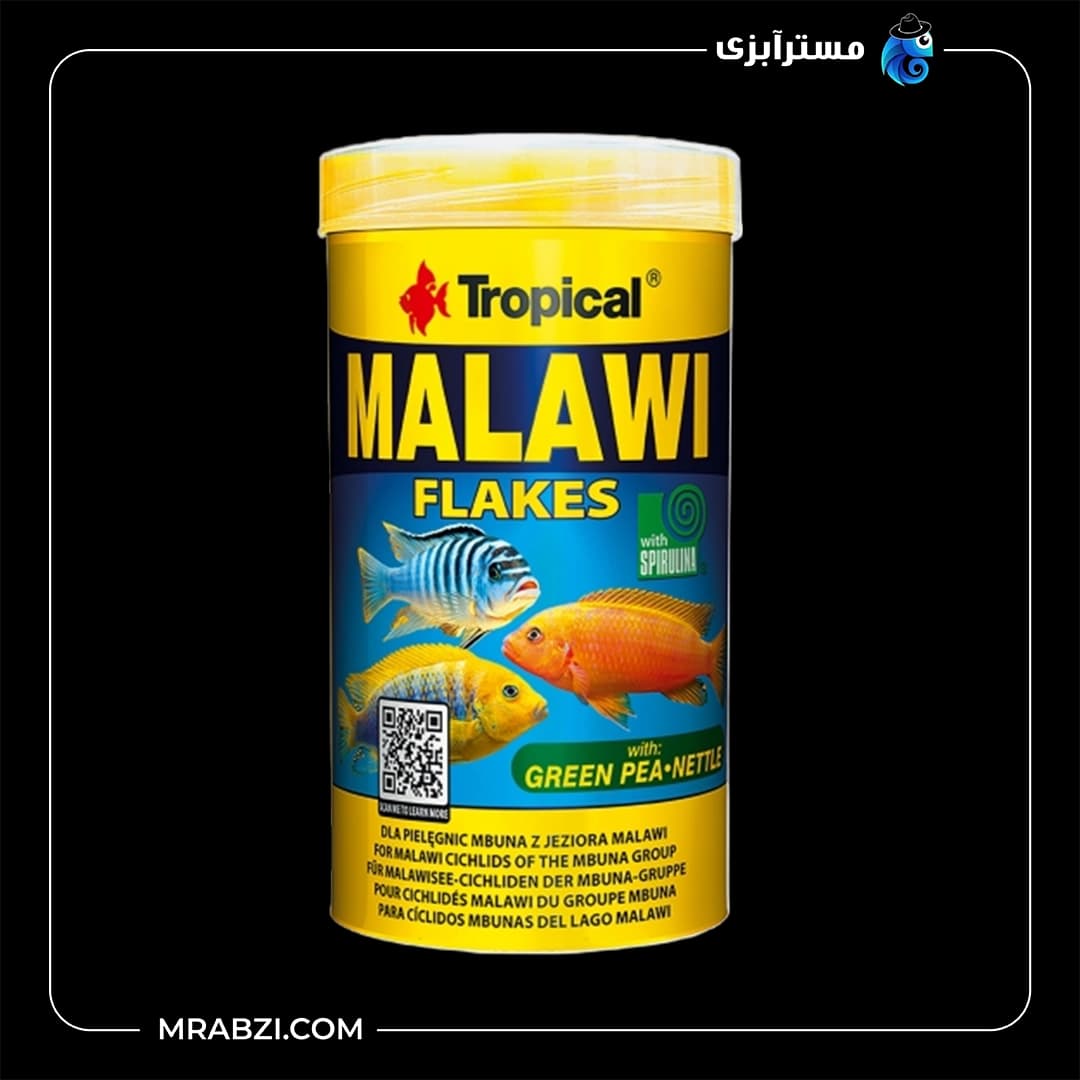 غذای ماهی سیچلاید پولکی مدل Malawi