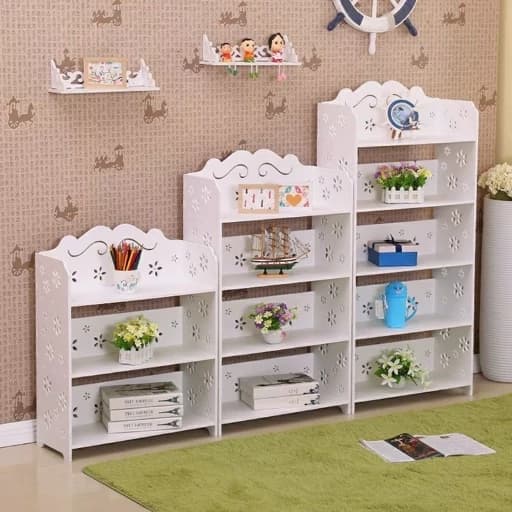 استند کتابخانه5 طبقه گل مبلمان فرنا مدل 1120931