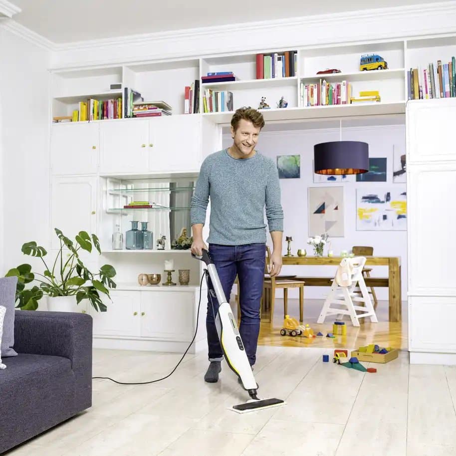 بخارشوی کارچر SC3 UPRIGHT EasyFix سفید با گارانتی — تصویر ۷