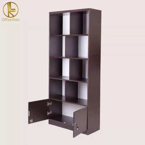 کتابخانه و جا پرونده ای چوبی مبلمان فرنا مدل 1120931 — تصویر ۲