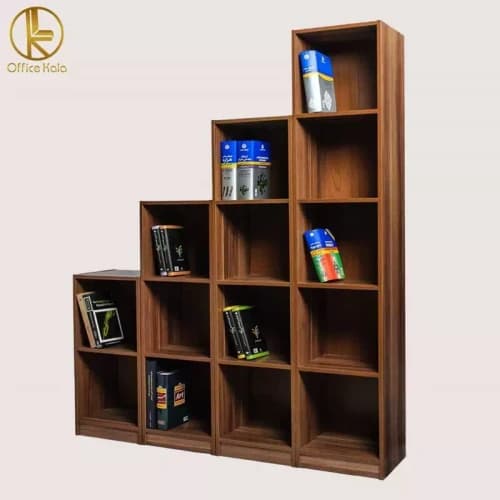 باکس و کتابخانه چوبی متحرک مبلمان فرنا مدل 1120931