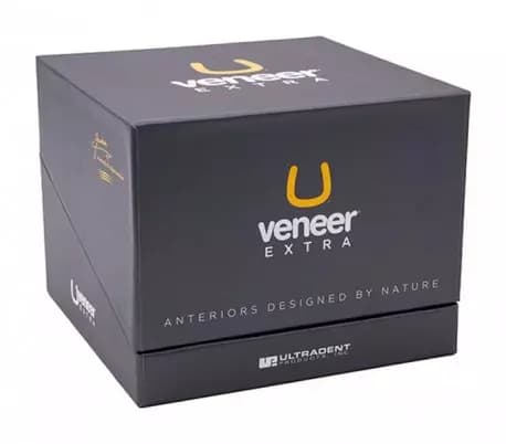 قالب پیش ساخته کامپوزیت بزرگ U Veneer Extra برند Ultradent — تصویر ۲