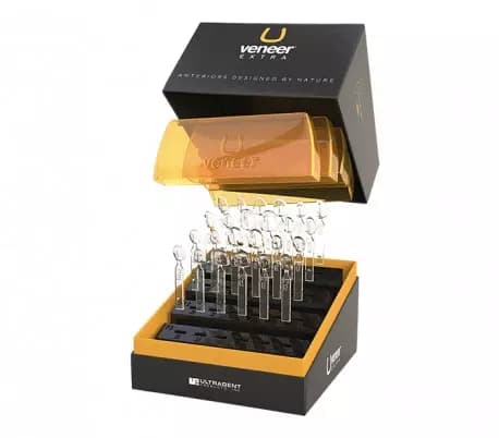 قالب پیش ساخته کامپوزیت بزرگ U Veneer Extra برند Ultradent