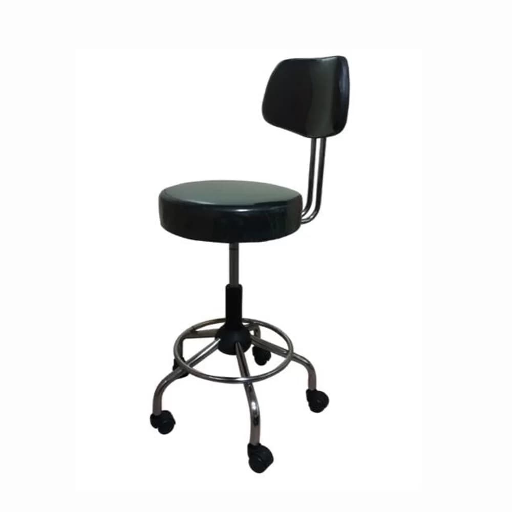 صندلی تابوره پشتی دار چرخدار p300 افرند
