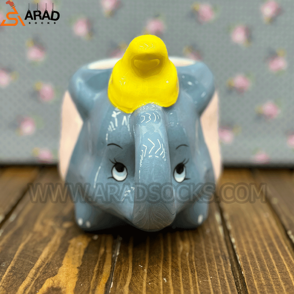 ماگ دستساز فیل دامبو