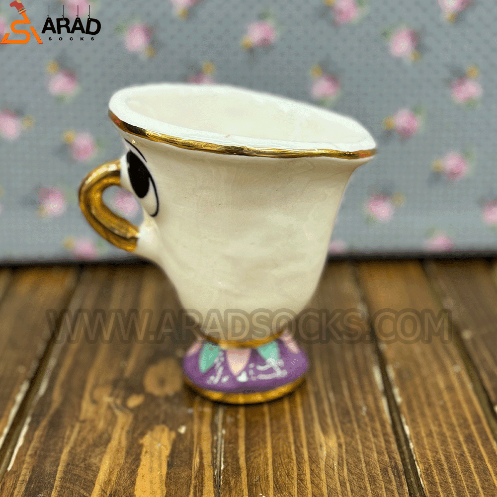 ماگ دستساز فنجون دیو و دلبر — تصویر ۲