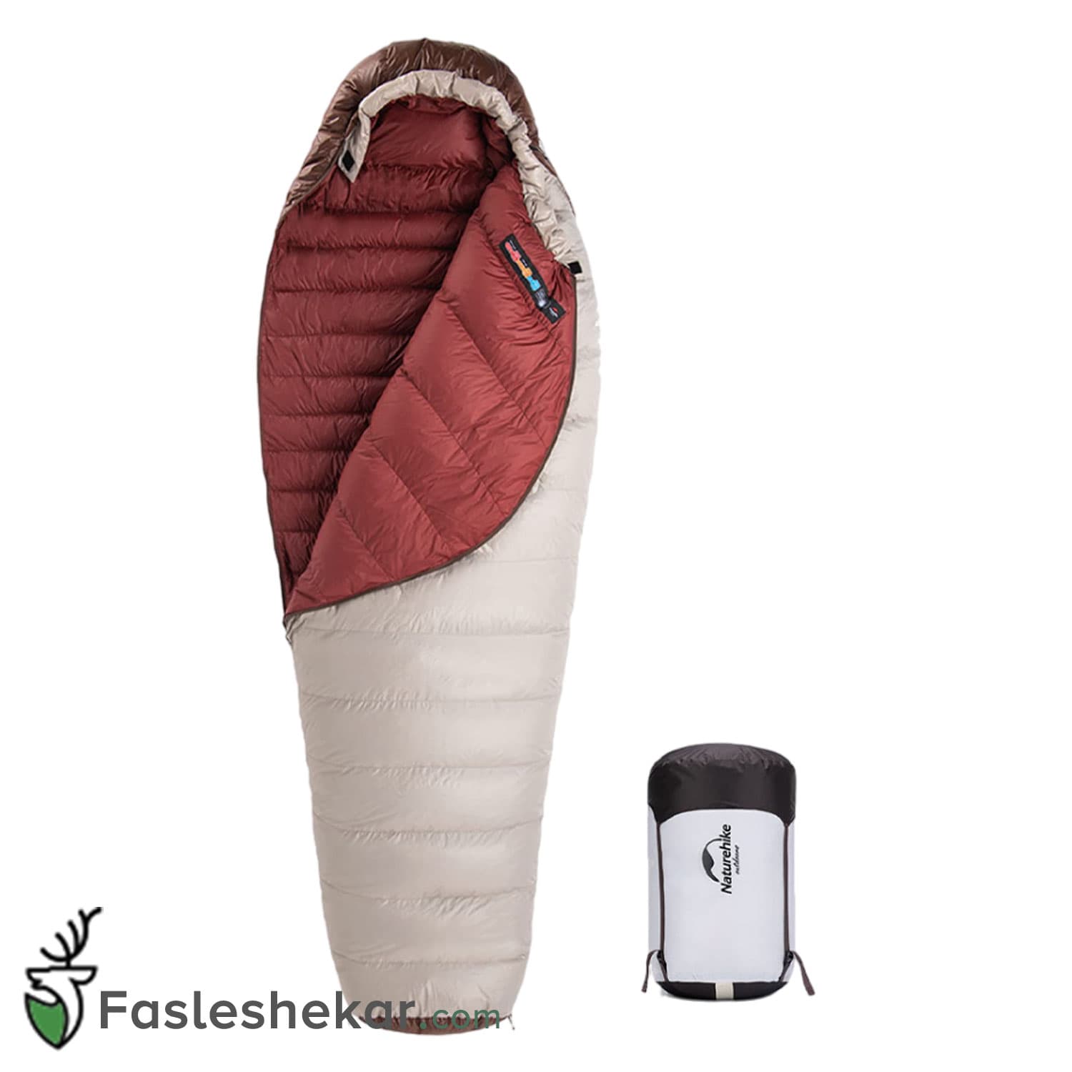 کیسه خواب پر نیچرهایک مدل Snowbird 2
