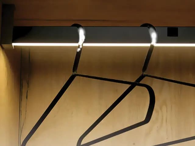 چراغ LED رگال لباس مستطیلی با سنسور فانتونی