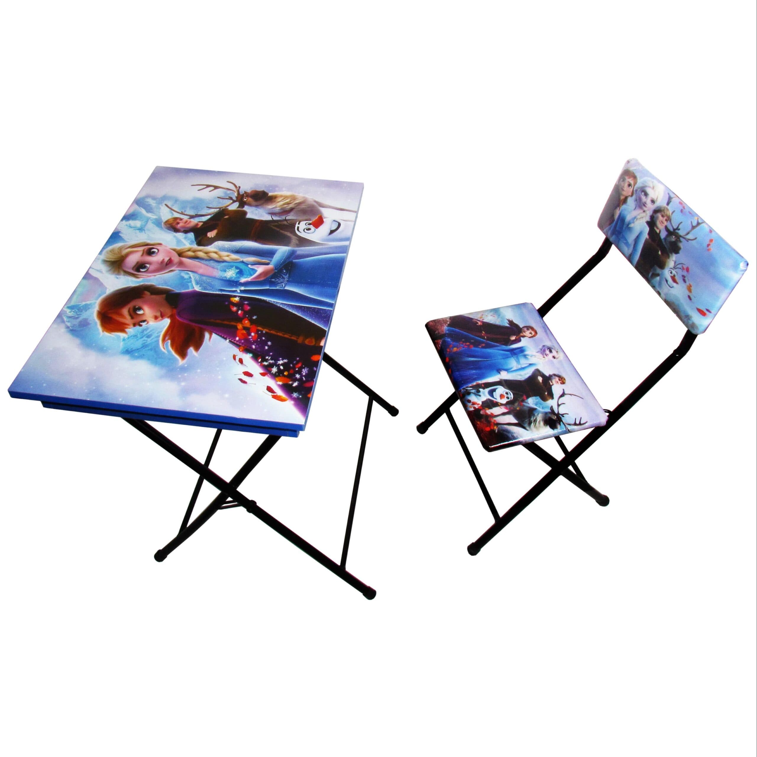 میز تحریر باکسدار با صندلی میزیمو طرح فروزن 2 کد 1.1 مبلمان فرنا مدل 1112602 — تصویر ۲