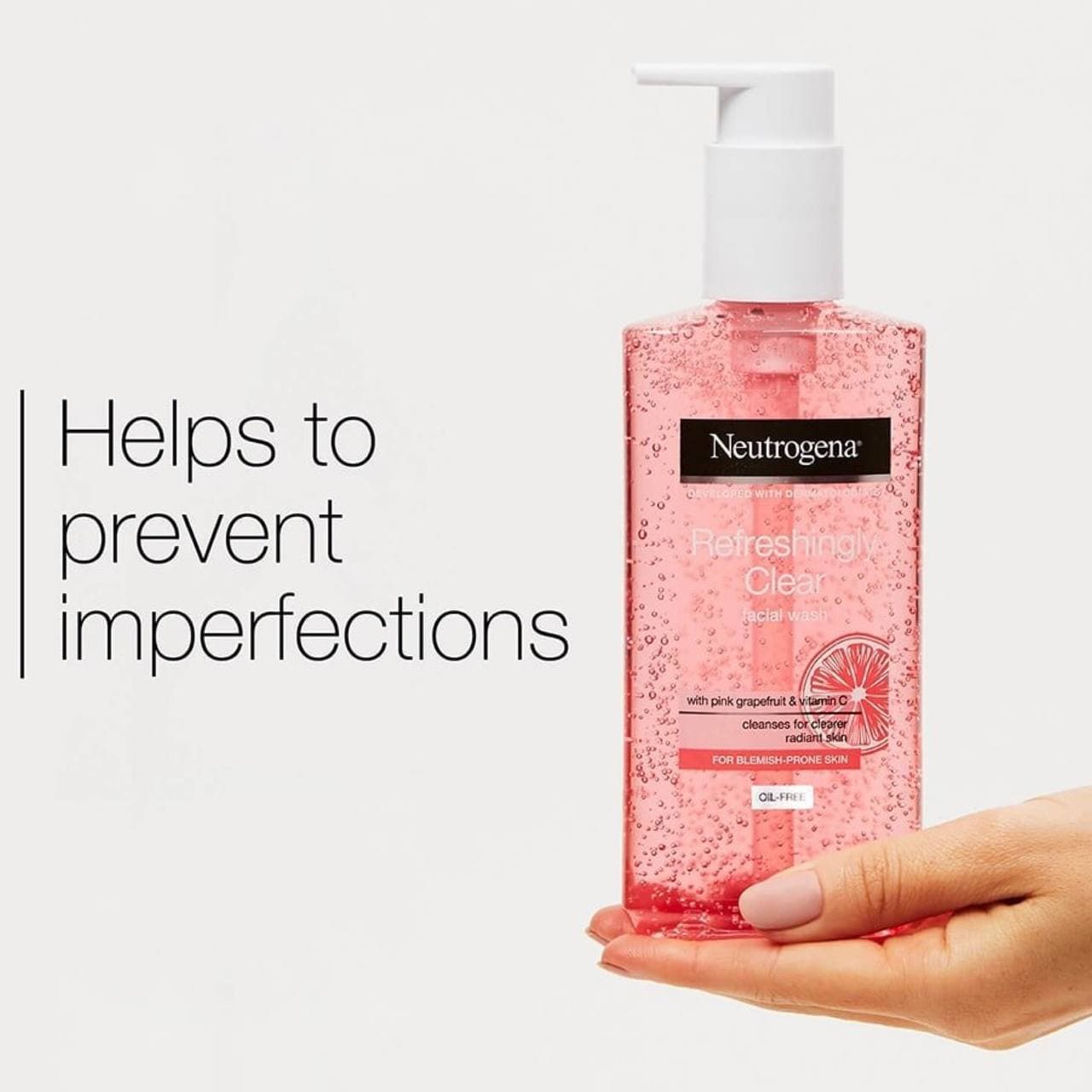 ژل شستشوی صورت گریپ فروت نوتروژینا Neutrogena — تصویر ۵