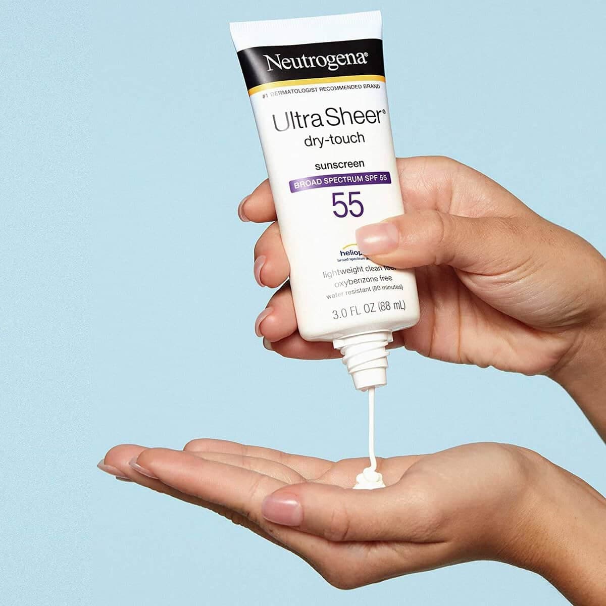 ضد آفتاب نیتروژنا neutrogena ULTRA SHEER SPF 55 — تصویر ۲