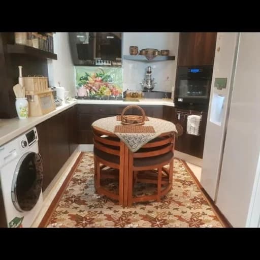 میز ناهارخوری کم جا 4نفره مبلمان فرنا مدل 1112554