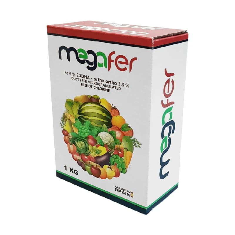 کود آهن کشاورزی مگافر پلاس Megafer Plus مدل ارتو-ارتو 3/5 حجم 1 کیلوگرم