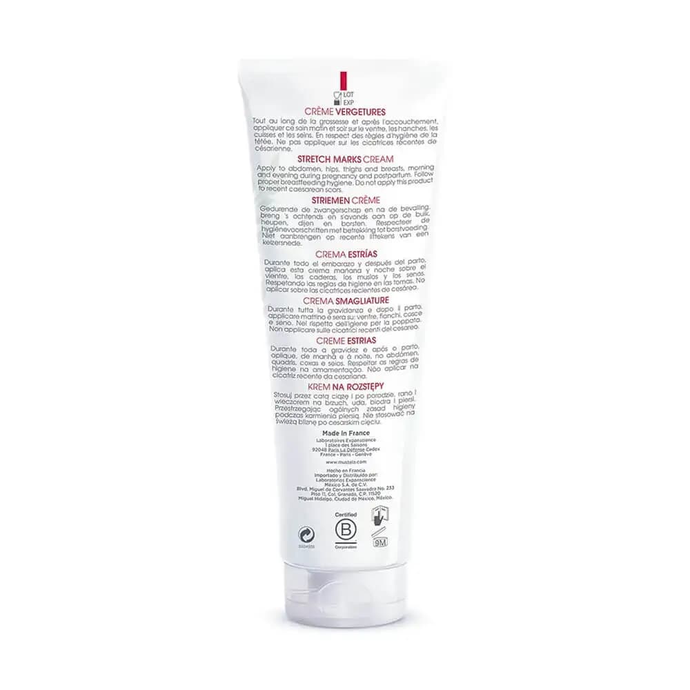 کرم ضد ترک بارداری 3 در 1 موستلا Mustela حجم 250 میلی لیتر — تصویر ۳