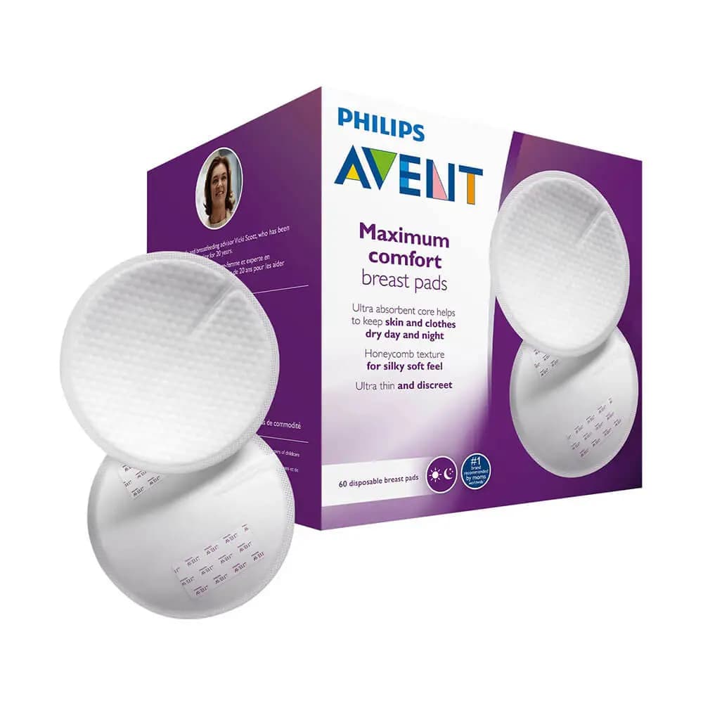 پد سینه یکبار مصرف 60 عددی فیلیپس اونت Philips Avent — تصویر ۲