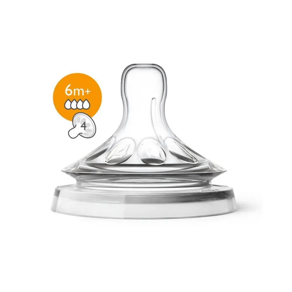 سرشیشه نچرال +6 ماه فیلیپس اونت Philips Avent بسته 2 عددی — تصویر ۲