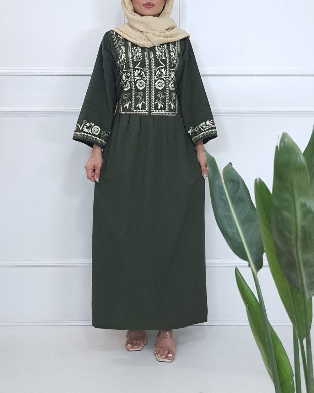 ساحلی مانتویی لینن کفتان طرح الهه/کد766 — تصویر ۸