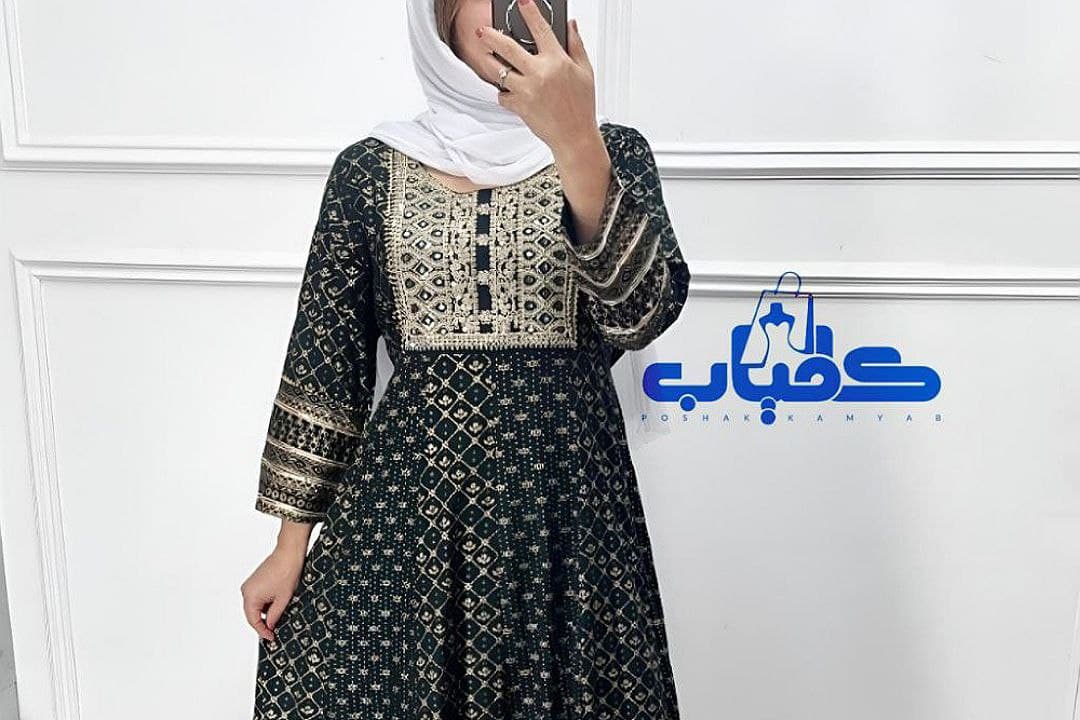 ساحلی کورتای سوزندوزی هندی اصلی/کد761 (کالکش ویژه شب عید)