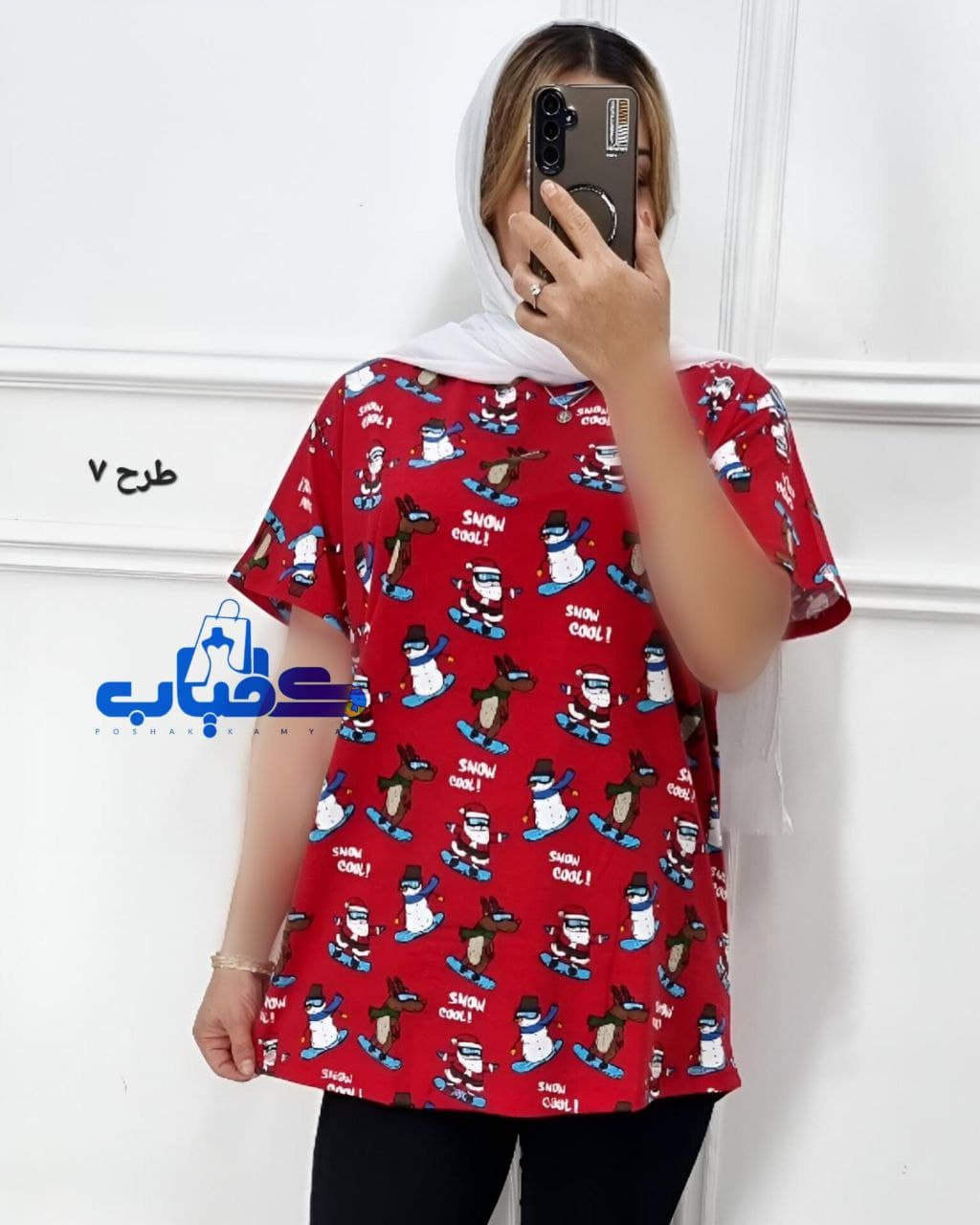 بلوز،تیشرت نخی اورجینال وارداتی بنگلادش/کد739 — تصویر ۸