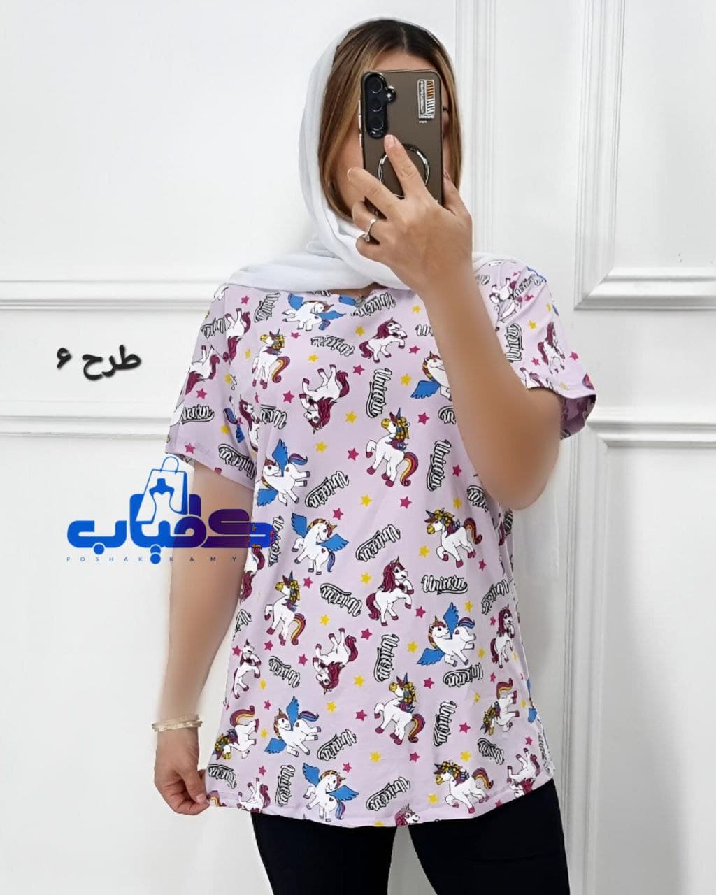 بلوز،تیشرت نخی اورجینال وارداتی بنگلادش/کد739 — تصویر ۷