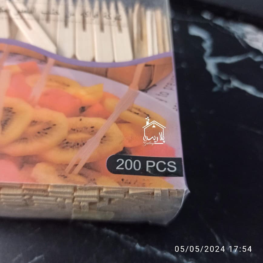 چنگال چوبی فینگرفود/میوه 44028 — تصویر ۲