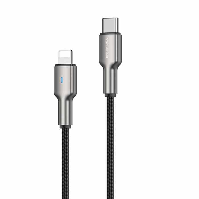 کابل VIPLATINA مدل BC28 از نوع USB-C به Lightning