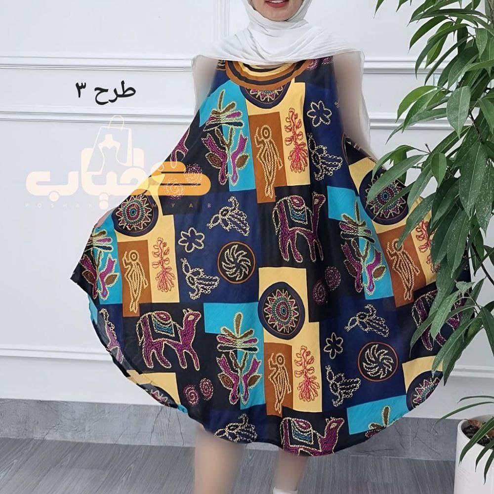 سارافن ساحلی نخی وارداتی هندی/کد709
