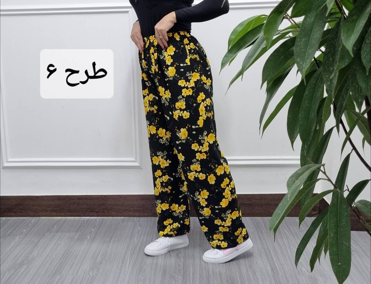 شلوار نخی زنانه خارجی/کد675 — تصویر ۵
